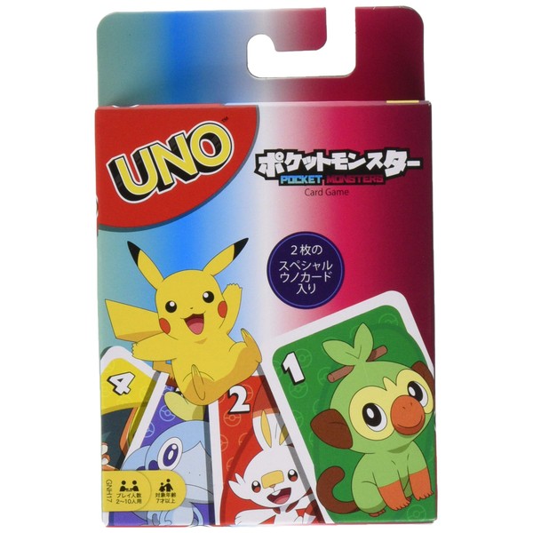 UNO GNH17 Pokemon Special Rule Card with Snorlax and Greninja