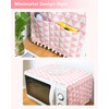 YETOOME Microwave Oven Cover Dustproof Cotton Machine Protector Decorative Kitchen