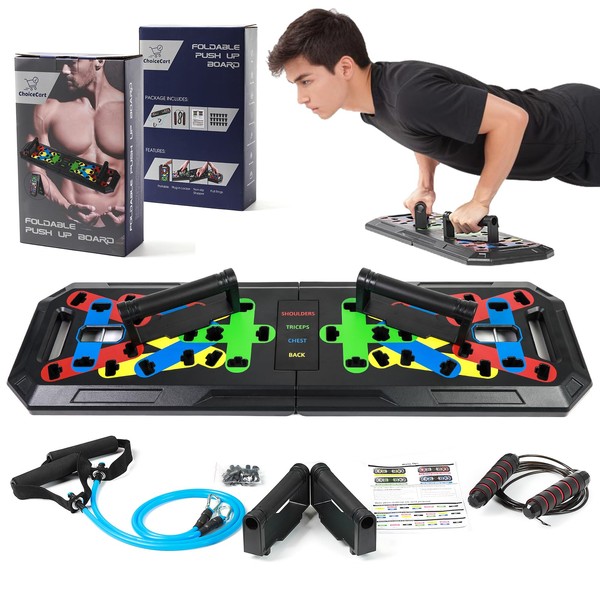 Ultimate 20-in-1 Push Up Board with Accessories – Multi-Functional Strength