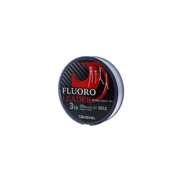 DAIWA Floro Line Tsukiyobijin Florolider, 6 lb, 30 m, Natural