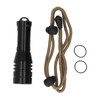 LED Diving Flashlight Aluminium Alloy IPX8 Waterproof White Light 800LM