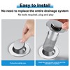 Pop Up Bathroom Sink Drain Strainer Hair Catcher, Drain Strainer