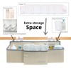 surebaby Hanging Baby Diaper Caddy, 3-in-1 Diaper Caddy Organizer Holder