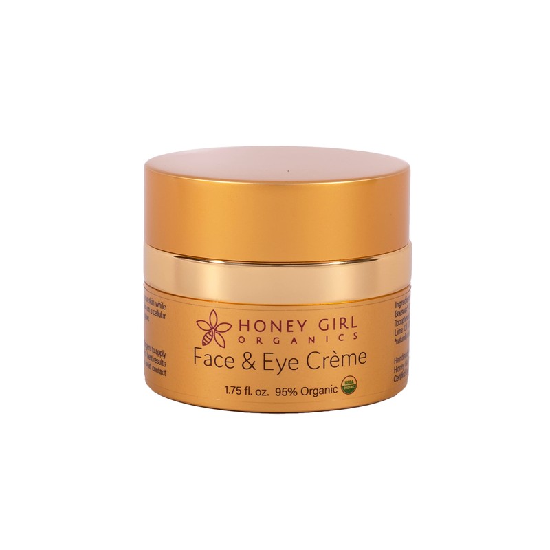 Honey Girl Organics Face & Eye Crème, USDA Certified Organic
