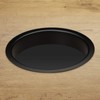 SOTECH Washbasin Throw-Through Ring Stainless Steel Matt Black Varnished Diameter