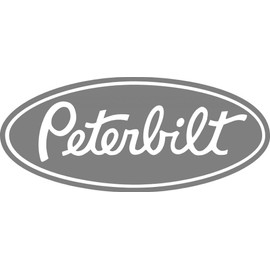 36" Wide Peterbilt in Silver Diesel Tractor Truck Decal Sticker