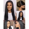 Nadula Bye Bye Knots Yaki Straight Glueless Wig Human Hair