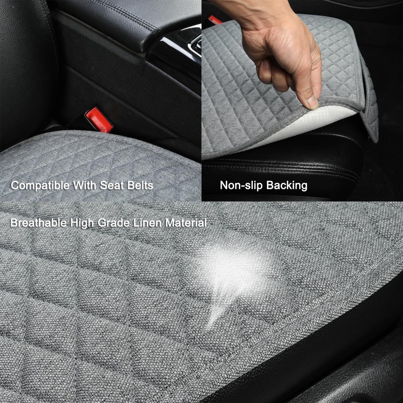 West Llama Linen Car Seat Covers,Bottom Seat Covers for Cars