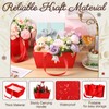 Glenmal 72 Pcs Baskets for Gifts Waterproof Empty Kraft Basket