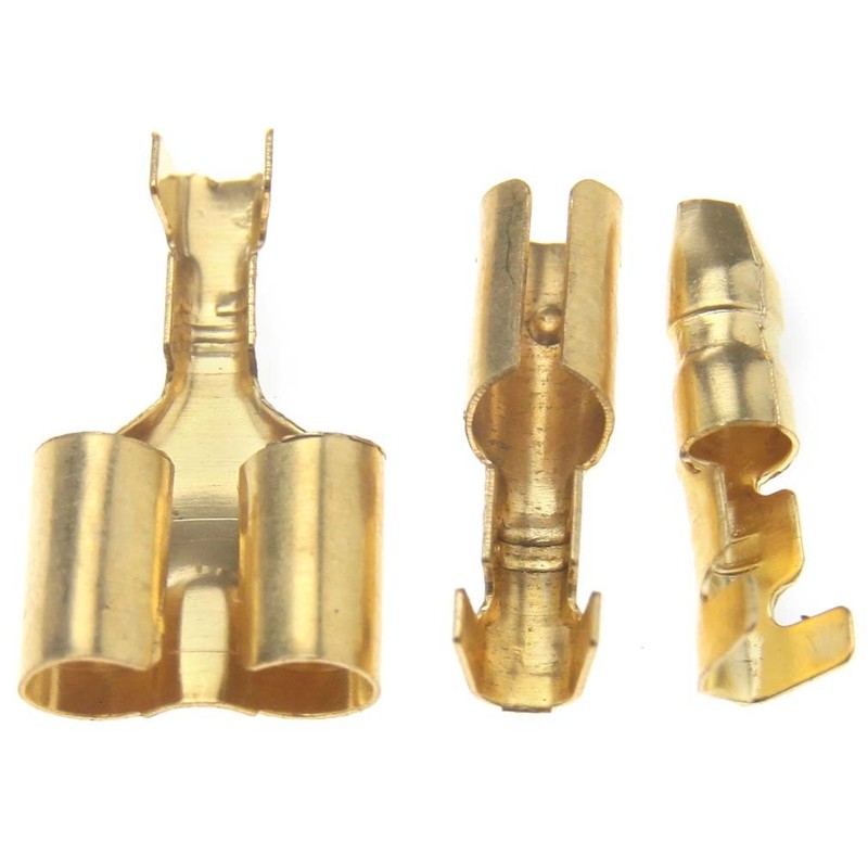 40 x Motorcycle Bullet Connectors Covers 3.9mm Terminals Male/Female &