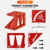 Uadme 3D Multi Angle Measuring Ruler, 45/90 Degree Aluminum Alloy