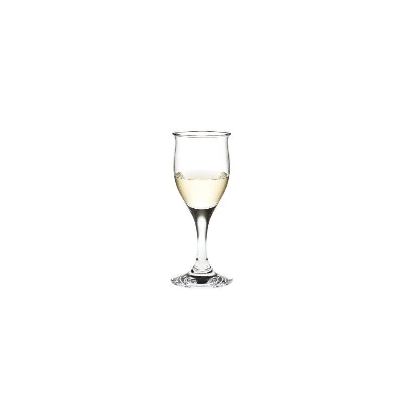 Holmegaard Weißweinglas 19 cl Idéelle mundgeblasenem Glas Originaldesign, klar