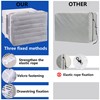 Insulated AC Cover for Window Units - Indoor Use(grey, 21