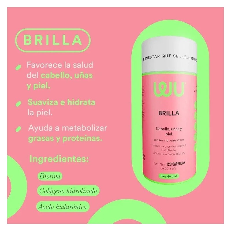 Kit Activate | Brilla + Activa | Wu | Biotina
