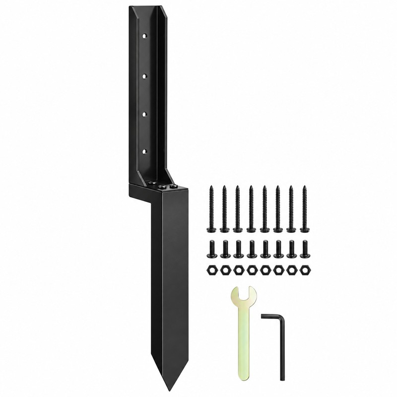 Fence Post Repair Kit for Reinforcing Fence Posts – Heavy-Duty