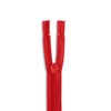 Fire Red 24" Invisible Heavy Duty Zipper - Non Separating