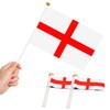 25Pcs St George Hand Flags England Hand Waving Fabric Mini
