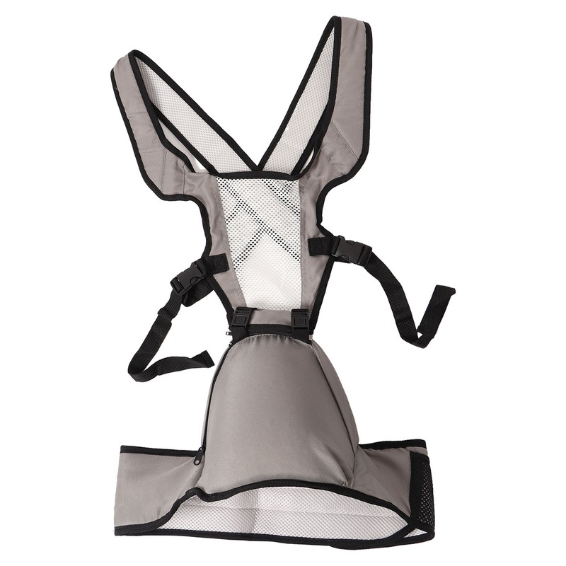 Baby Carrier with Hip Seat Adjustable Strap Ergonomic Breathable Mesh
