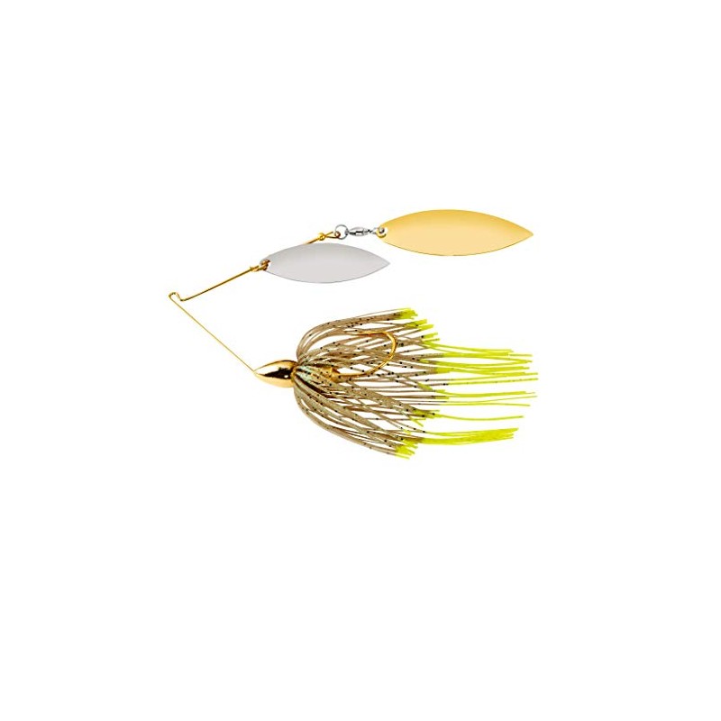 War Eagle Custom Lures WE12GW12 1/2 Double Willow Gold Frame