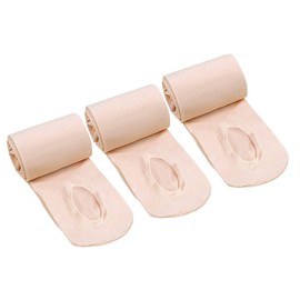 CHUNG Little Big Girls Women 80D Convertible Transition Dance Tight Ultra Soft Elastic 3 Pack, Coco-BalletPink, 3-5Y