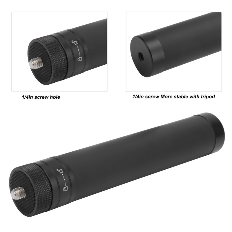6 Sections Telescopic Triaxial Stabilizer Extension Rod Portable Lengthen Selfie