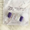 Next day delivery⭐Purple matte glitter nails⭐ / 다음날 발송⭐보라무광 글리터네일⭐