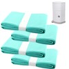 4 Pack Diaper Disposal Refill Liners Compatible with Janibell Akord