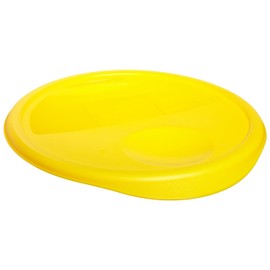 Rubbermaid Commercial 5730YEL Round Storage Container Lids, 13 1/2 dia x 2 3/4 h, Yellow