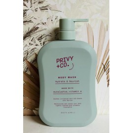 Beauty Mark Privy+ Co. ~ Eucalyptus Moisturizing Body Wash with Vitamin E 33.8 fl oz