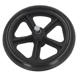 Wheelchair Front Wheel Prevent Slip PU Leather Wheelchair Replacement Universal Wheel for Electric Wheelchair