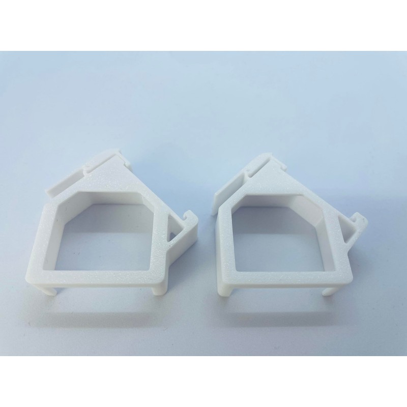Set of 2 adapters for Shelly Plus DIN rail bracket