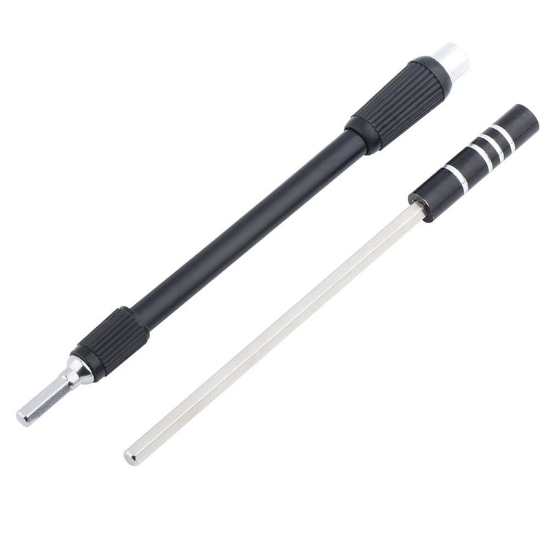 1 Set 4mm Flexible Bendable Extension Rod Magnetic Shaft Screwdriver