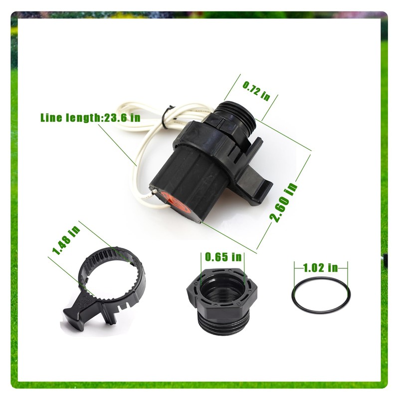 ANP PUAUTO SOLASSG4 Solenoid Repair Kit Replacement for HydroRain Rain