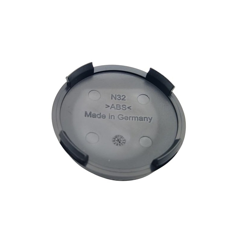 1 x Alutec Hub Cap 64 mm Graphite (N32) Logo