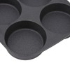 Iron 4 Cup Omelette Pan Non Stick Frying Egg Tool