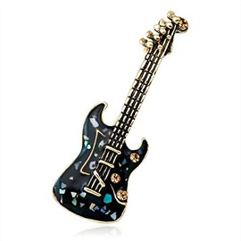 Guitar Brooch Music Brooch K13, Metal