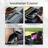 JeCar for Jeep TJ Phone Holder Mount Center Console Dash