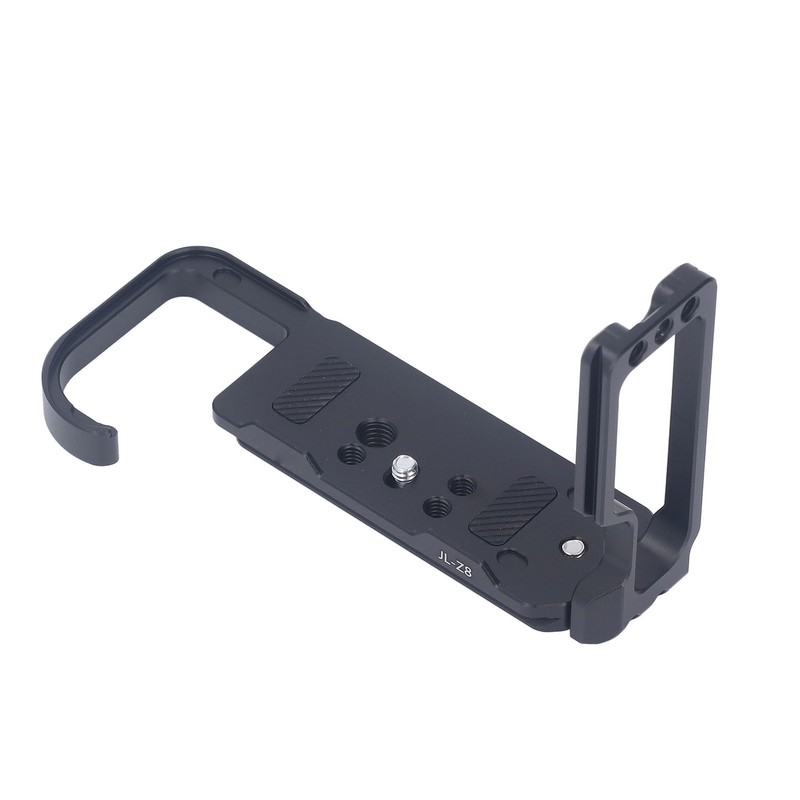 L Bracket Quick Release Plate Aluminum Skeleton Design 1/4 Inch