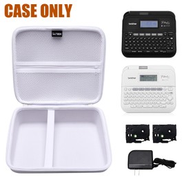 LTGEM Case Compatible with Brother P-Touch PT- D610BT / PT-D410 / PT-D460BT / PTD600 / PTD400AD Label Maker, Purple