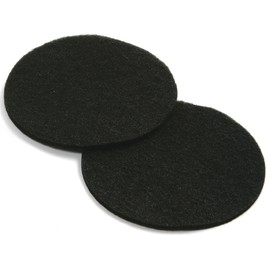Norpro Replacement Filters for Ceramic Compost Keeper, 2 pieces ,Black