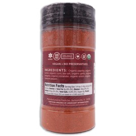 FreshJax Premium Gourmet Spices and Seasonings, (Organic Taco Seasoning: Mexican Blend) Large 4.8 oz