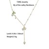 Lily of the Valley Necklace Flower Necklace for Women Pearl