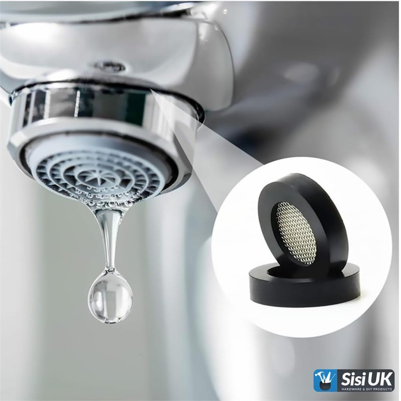 SISI UK Inlet Hose Filter Mesh Washers 3/4" Universal Tap