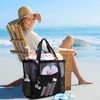 Yuact Beach Bag, Pool Bag, Mesh Bag, Hot Spring Bag,