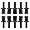 cyclingcolors 10x Plastic Car Mounting Clips Universal Bumper Trim Plastic