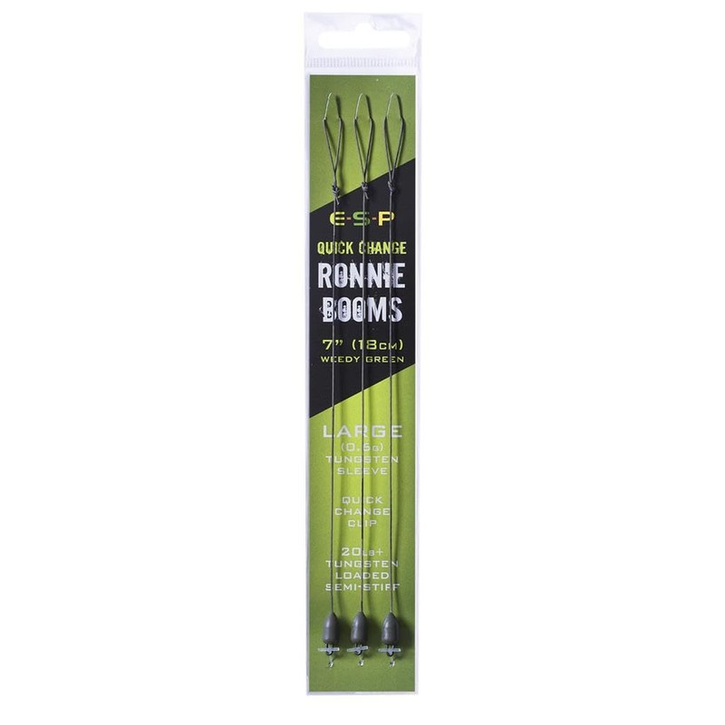 ESP Quick Change Ronnie Booms: Weedy Green Small 0.3g