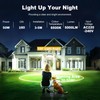 ANNIFUNLY LED Spotlight with Motion Sensor Outdoor, 50 W, 5000