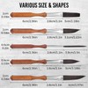 5 Piece Synthetic Squirrel Hair Pinstriping Brush Set