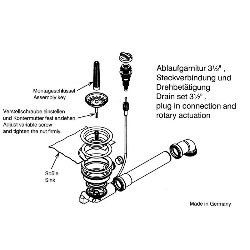 Keenberk - Strainer Basket Valve - Lockable with Bowden Cable