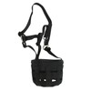 Black Horse Grazing Muzzle Easy Breathe Horse Mouth Cover with